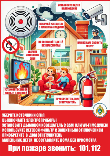 Сохрани жизнь своему ребёнку, оставляя его одного дома! Сохрани жизнь своему ребёнку, оставляя его одного дома!.